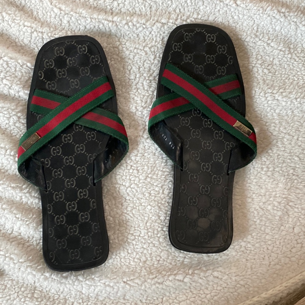 Gucci sandals size 12